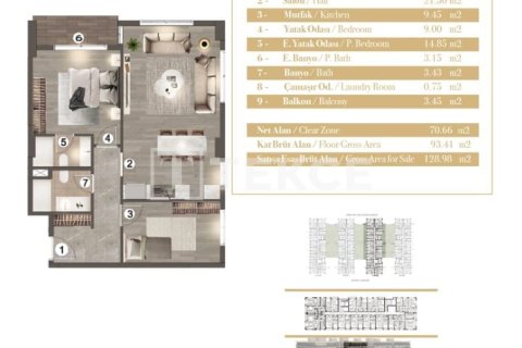 3+1 Apartment in Istanbul, Turkey No. 17401 5