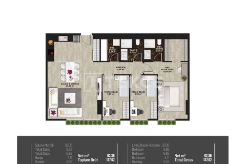 3+1 Apartment en Istanbul, Turkey No. 23663 27