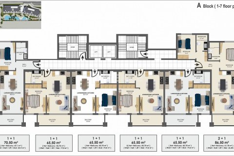 2+1 Penthouse à Alanya, Turkey No. 23673 27