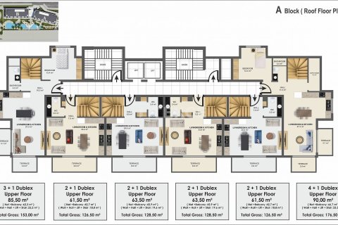 2+1 Penthouse en Alanya, Turkey No. 23673 25