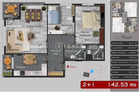 4+2 Apartment in Beylikduezue, Turkey No. 11608 26