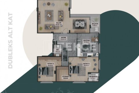 Квартира 2+1 в Стамбул, Турция №13139 18