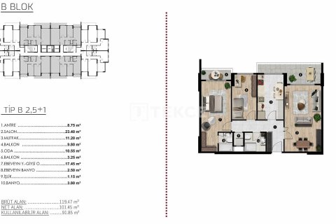 4+1 Apartment en Bursa, Turkey No. 11632 22