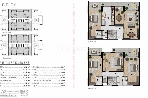 Квартира 4+1 в Бурса, Турция №11632 24