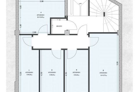 Квартира с 2 спальнями в Каламарья, Греция №55300 2