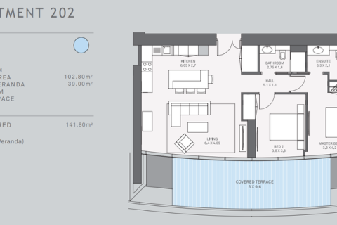 2 dormitorios Apartment en Limassol, Cyprus No. 33357 6