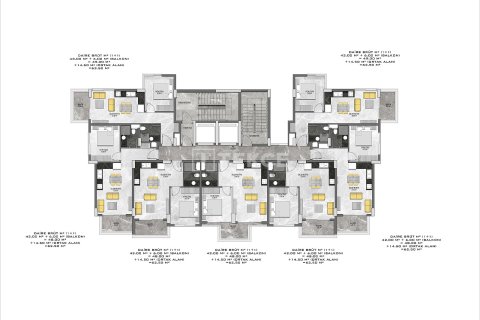 Пентхаус 3+1 в Аланья, Турция №89883 12