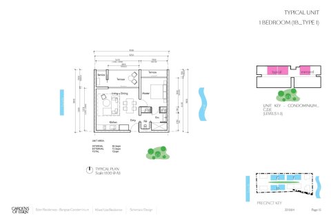 1 chambre Copropriété  à Layan Beach, Thailand No. 1919 8