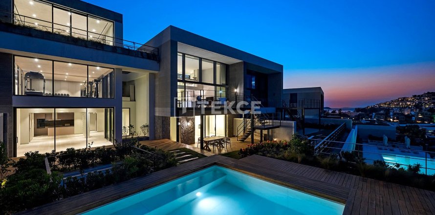 2+1 Villa en Bodrum, Turkey No. 65271