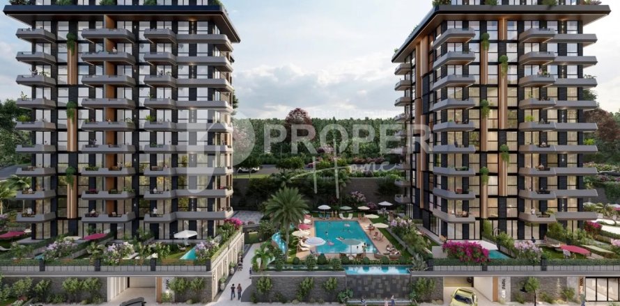 0+3 Apartment in Kestel, Turkey No. 13325