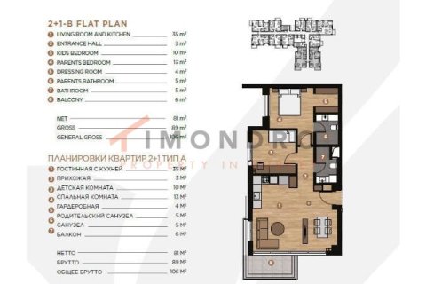 2+1 Apartment in Aksu, Turkey No. 17109 7