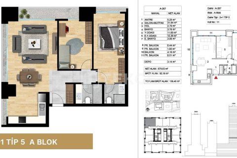 3+1 Apartment in Istanbul, Turkey No. 11272 28