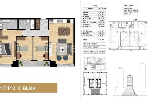 3+1 Appartement à Istanbul, Turkey No. 11272 30