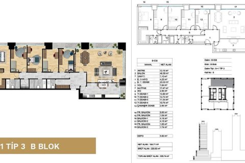 3+1 Apartment en Istanbul, Turkey No. 11272 21