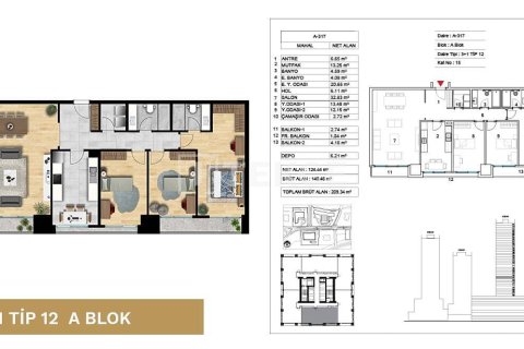 3+1 Apartment en Istanbul, Turkey No. 11272 26