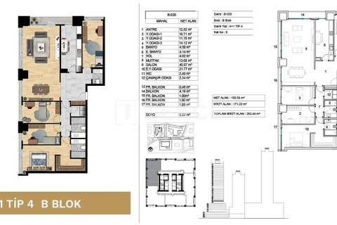 3+1 Apartment en Istanbul, Turkey No. 11272 24