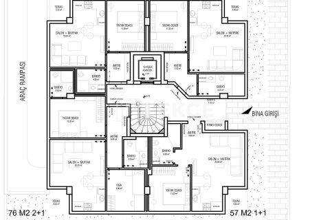 Квартира 2+1 в Анталья, Турция №16522 2