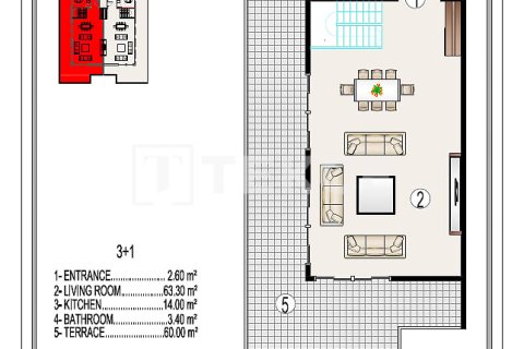 2+1 Apartment en Alanya, Turkey No. 21491 26