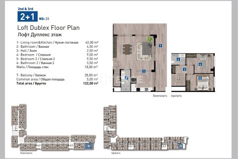 1+1 Apartment in Antalya, Turkey No. 21537 30