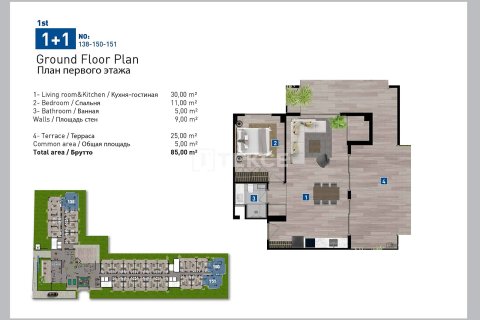 1+1 Apartment en Antalya, Turkey No. 21537 18