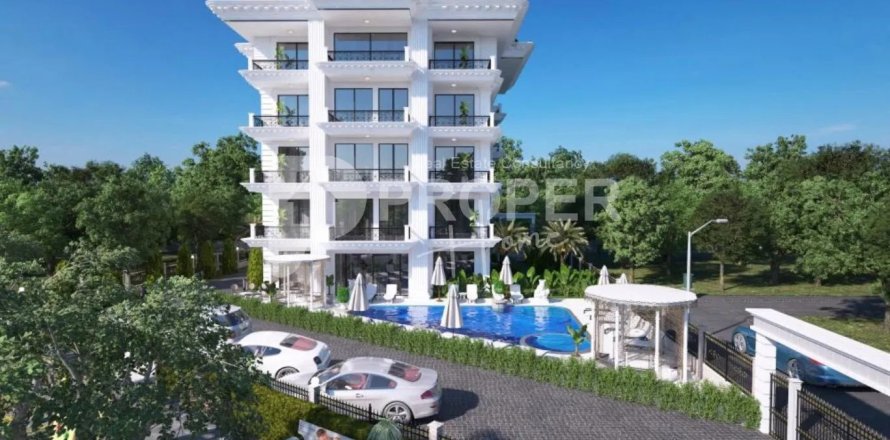 0+3 Apartment in Oba, Turkey No. 13075