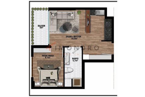 2+1 Apartment in Aksu, Turkey No. 17164 7