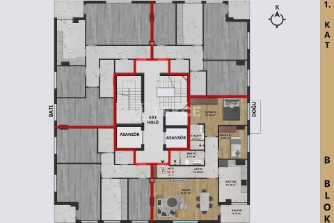 3+1 Penthouse à Antalya, Turkey No. 27937 7