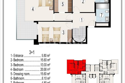 2+1 Appartement à Alanya, Turkey No. 75506 29