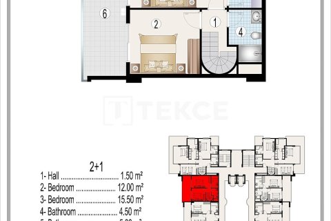 2+1 Appartement à Alanya, Turkey No. 75506 28