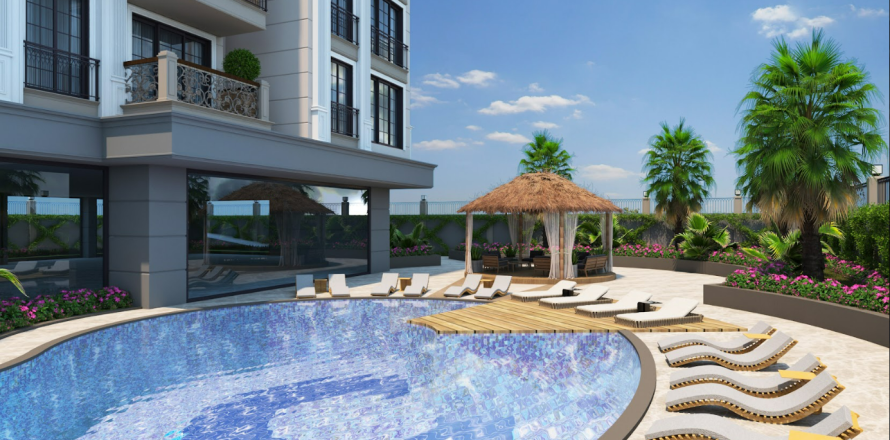 1+1 Apartment en Alanya, Turkey No. 12108