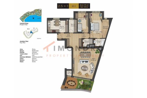 4+1 Apartment in Bakırköy, Turkey No. 17955 21