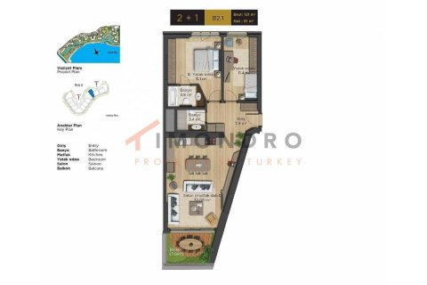 4+1 Apartment in Bakırköy, Turkey No. 17955 22