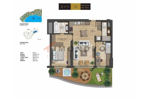 4+1 Apartment in Bakırköy, Turkey No. 17955 24