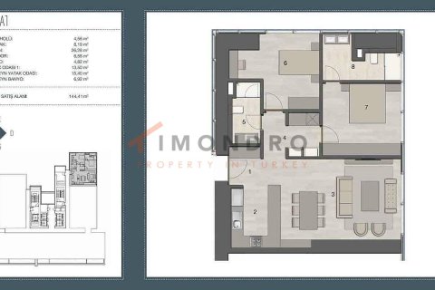 4+1 Appartement à Sisli, Turkey No. 17950 2