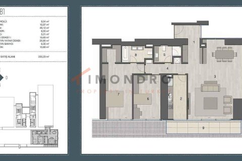 4+1 Appartement à Sisli, Turkey No. 17950 11