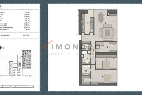 4+1 Appartement à Sisli, Turkey No. 17950 8