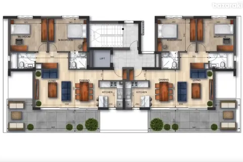 2 dormitorios Apartment en Agios Athanasios, Cyprus No. 33151 11