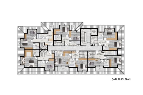 3+1 Penthouse à Alanya, Turkey No. 22221 27