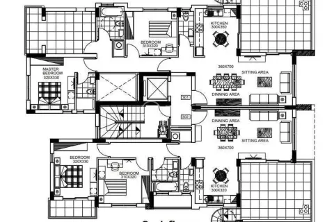 3 dormitorios Penthouse en Agios Athanasios, Cyprus No. 46945 2