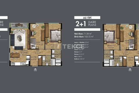 4+1 Apartment en Yalova, Turkey No. 11965 11