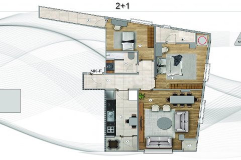 3+1 Apartment in Istanbul, Turkey No. 17527 14