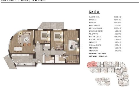 2+1 Apartment en Bueyuekcekmece, Turkey No. 17530 23