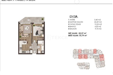 2+1 Apartment en Bueyuekcekmece, Turkey No. 17530 30