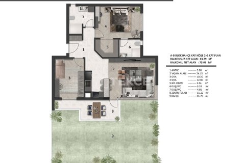 2+1 Apartment en Aksu, Turkey No. 16507 3