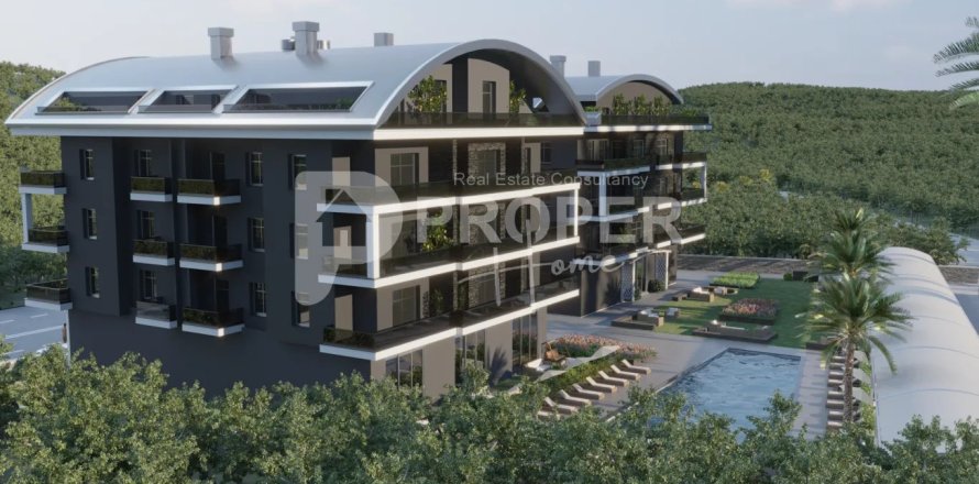 0+3 Apartment in Oba, Turkey No. 13330