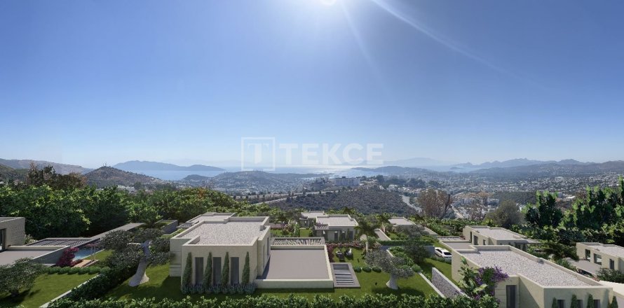 4+1 Villa in Bodrum, Turkey No. 12483