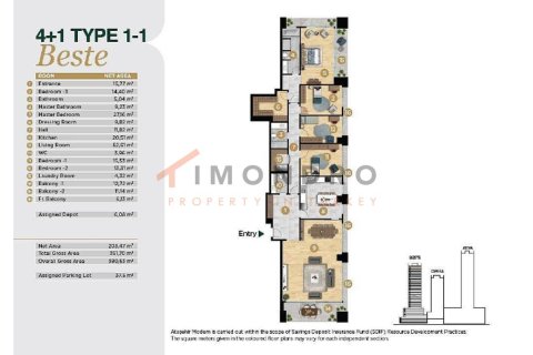 2+1 Apartment in Atasehir, Turkey No. 17854 3