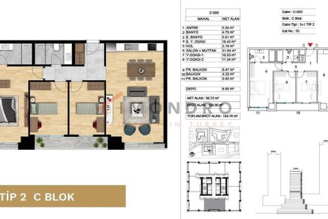 1+1 Appartement à Atasehir, Turkey No. 17853 27