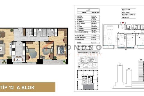 1+1 Appartement à Atasehir, Turkey No. 17853 13