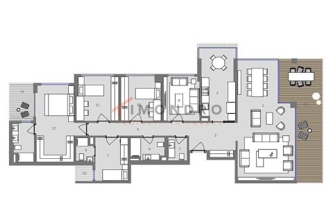 5+1 Apartment in Eyup, Turkey No. 17381 6